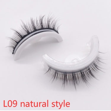 Reusable 3D Mink Lashes Natural False Eyelashes Self Adhesive Fake Glue Free Makeup Eyelash Extension Silk-c174aa199ac2c180a00e2a04ec6a162a