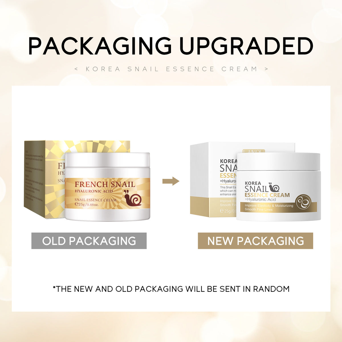 Moisturizing Skin Care Products Laikou Snail Cream-b2d24cccbb9ade23557e3294d627783b