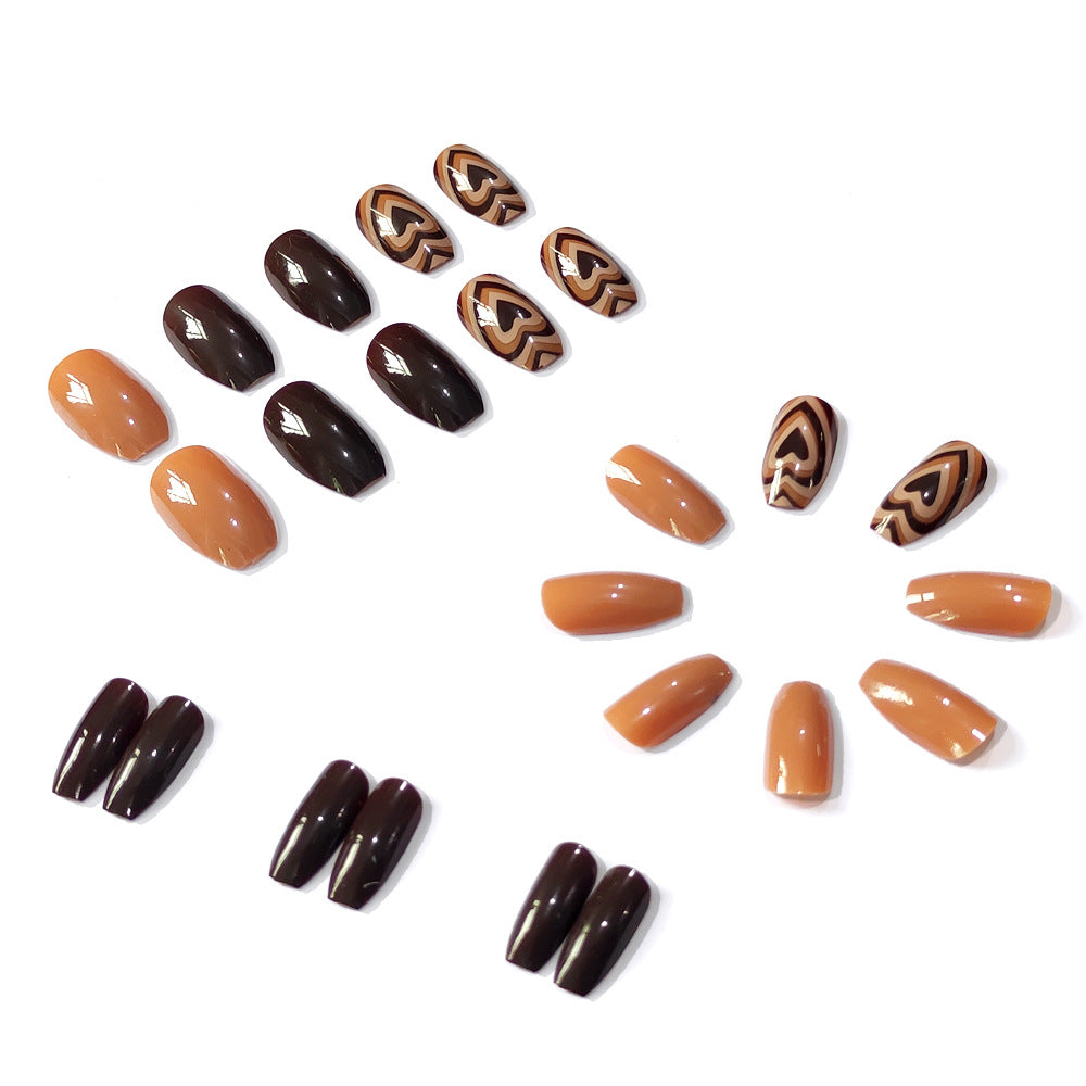 Women's Fashion Removable Wearable Fake Nails-e114f99aebf039f0c37f12f7c632d856
