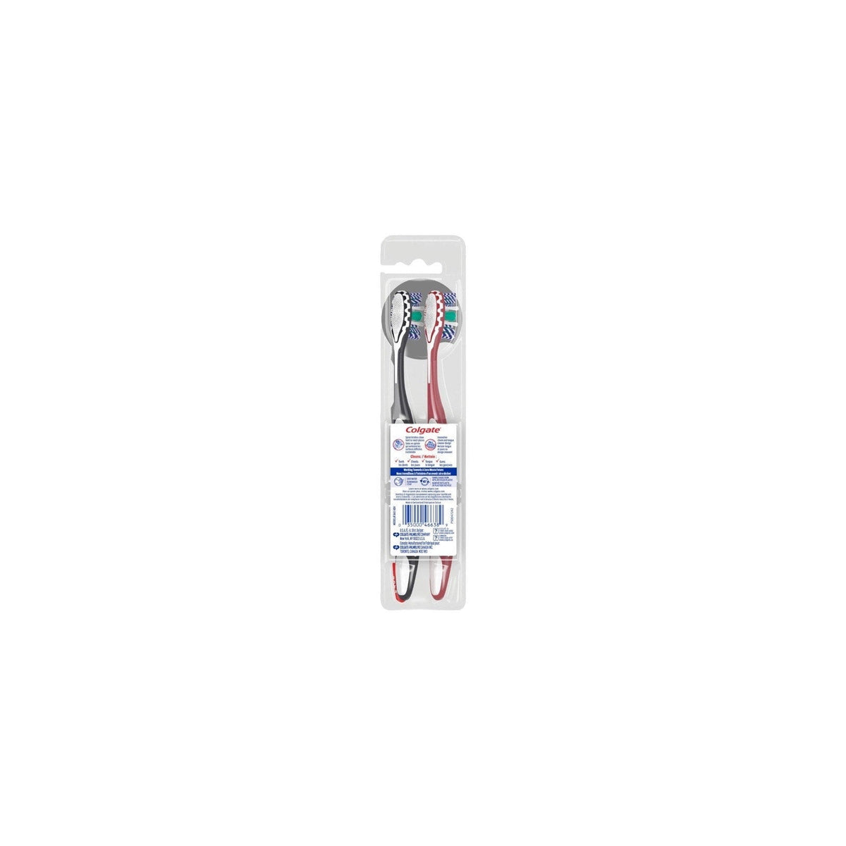 Colgate 360 Optic White Advanced Whitening Toothbrush, 2 Count-Colgate 360 Optic White Advanced Whitening Toothbrush, 2 Count