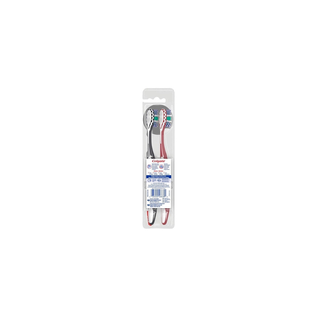 Colgate 360 Optic White Advanced Whitening Toothbrush, 2 Count-Colgate 360 Optic White Advanced Whitening Toothbrush, 2 Count