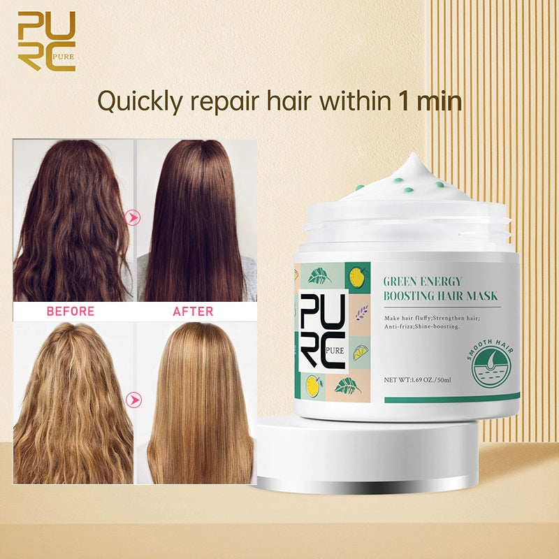 Repair Hair Mask Green Energy Keratin For Treatment Hair-ff6b751f9fa2f5a146a684465581d6c5