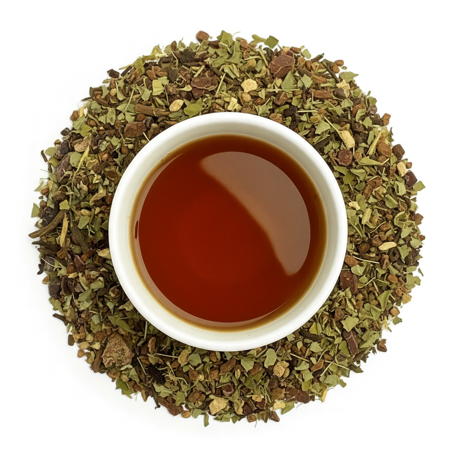 Gingerbread Herbal Tea for Digestion-Gingerbread Herbal Tea for Digestion