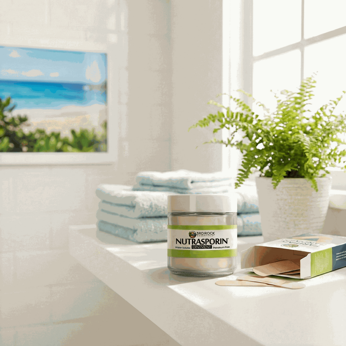 Nutrasporin® All Natural First Aid Ointment - Silver Gel 3 oz Jar-Nutrasporin® All Natural First Aid Ointment - Silver Gel 3 oz Jar