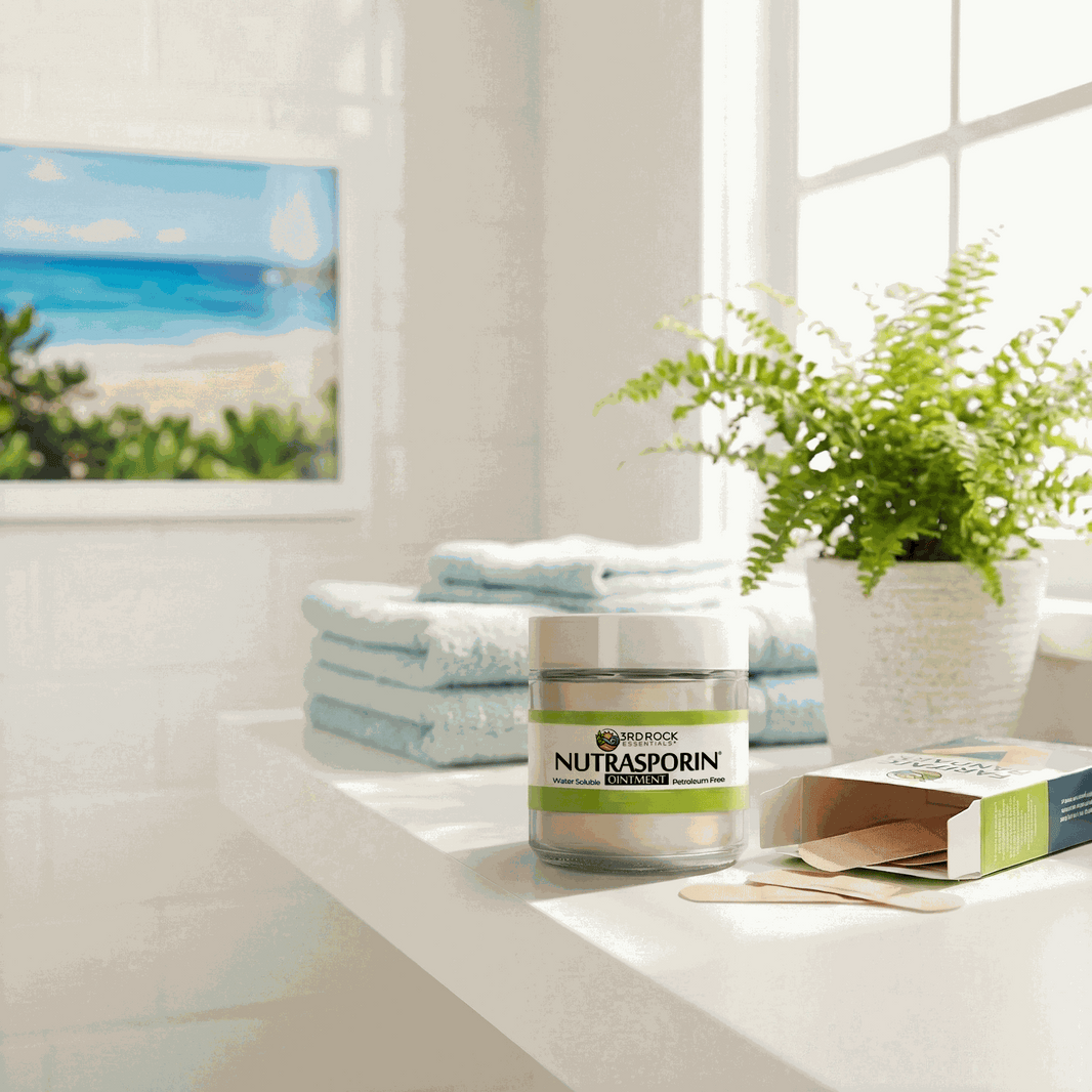 Nutrasporin® All Natural First Aid Ointment - Silver Gel 3 oz Jar-Nutrasporin® All Natural First Aid Ointment - Silver Gel 3 oz Jar