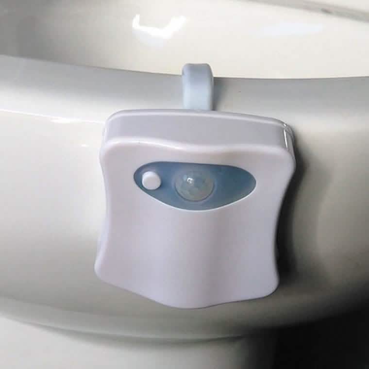 8-Color LED Sensor Motion-Activated Bathroom Toilet Light-8-Color LED Sensor Motion-Activated Bathroom Toilet Light