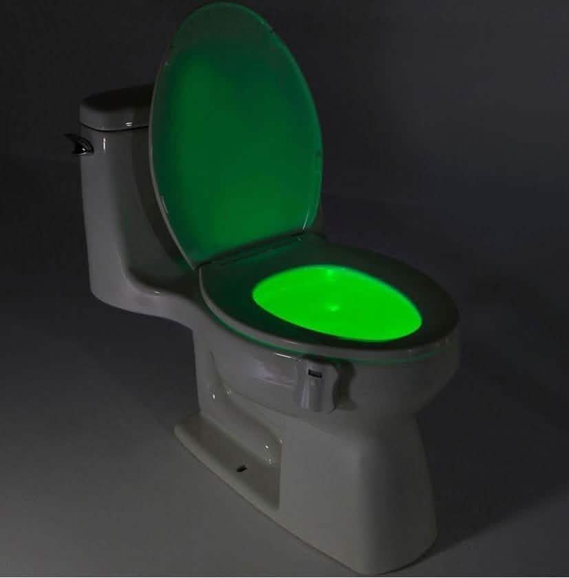 8-Color LED Sensor Motion-Activated Bathroom Toilet Light-8-Color LED Sensor Motion-Activated Bathroom Toilet Light