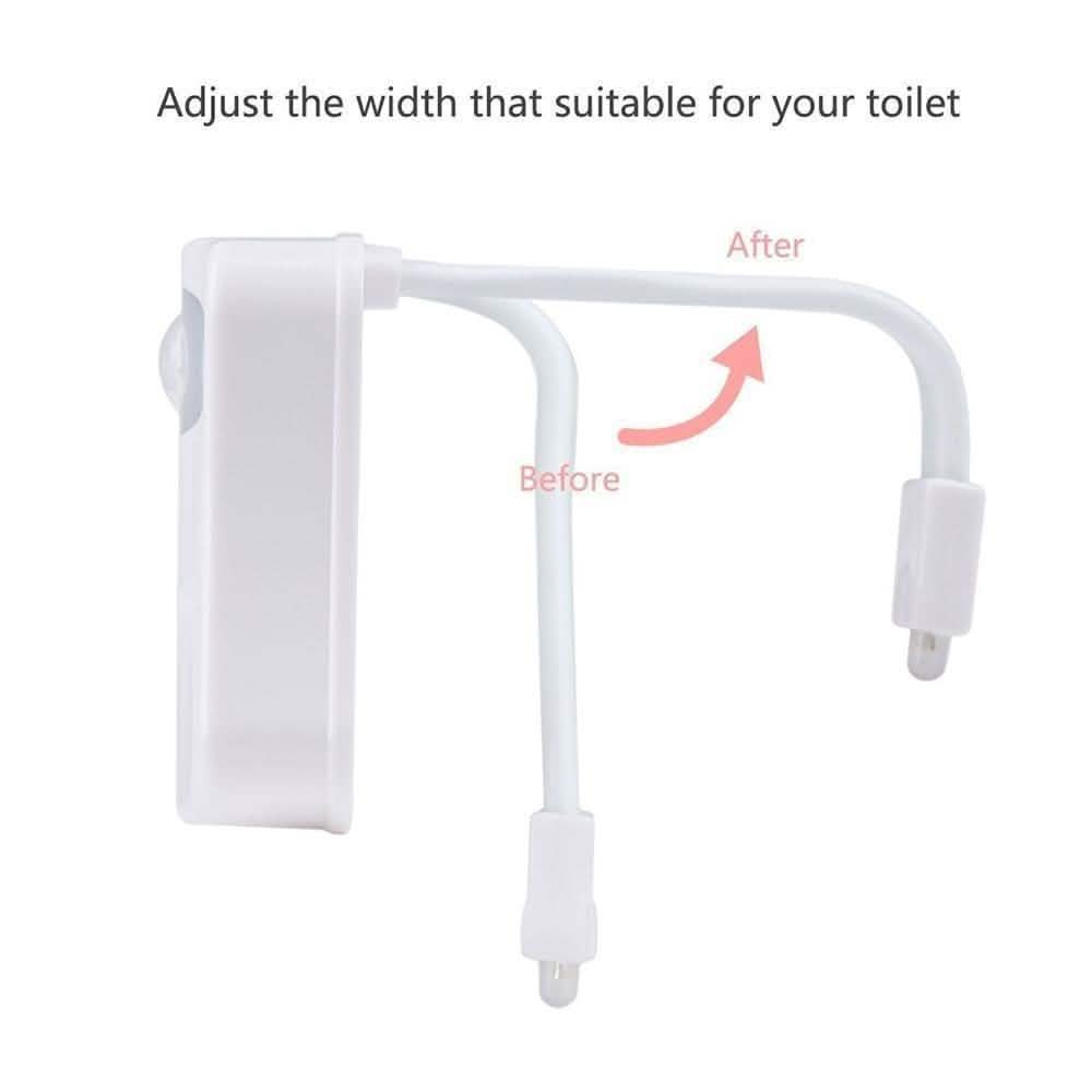 8-Color LED Sensor Motion-Activated Bathroom Toilet Light-8-Color LED Sensor Motion-Activated Bathroom Toilet Light