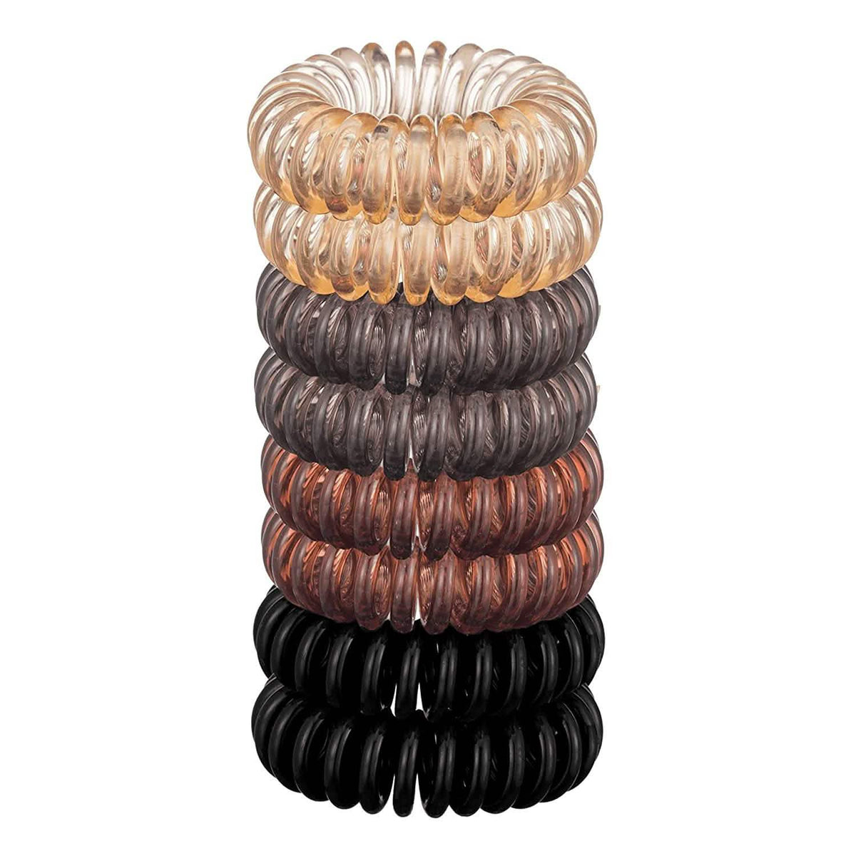 8-Piece: Coil Hair Ties-8-Piece: Coil Hair Ties