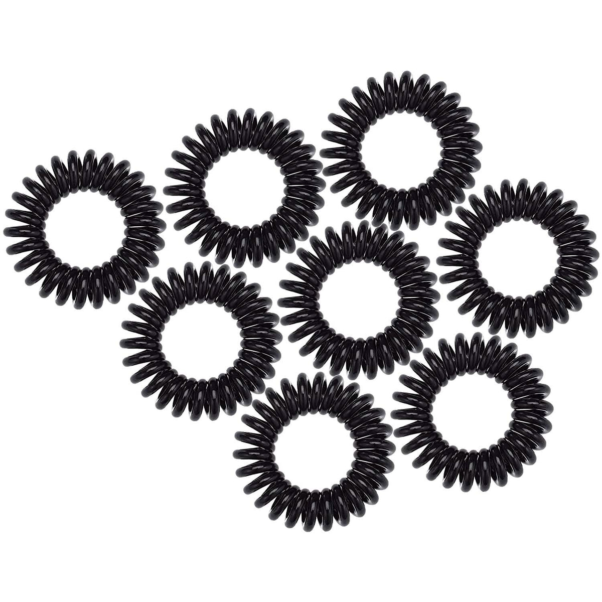 8-Piece: Coil Hair Ties-8-Piece: Coil Hair Ties