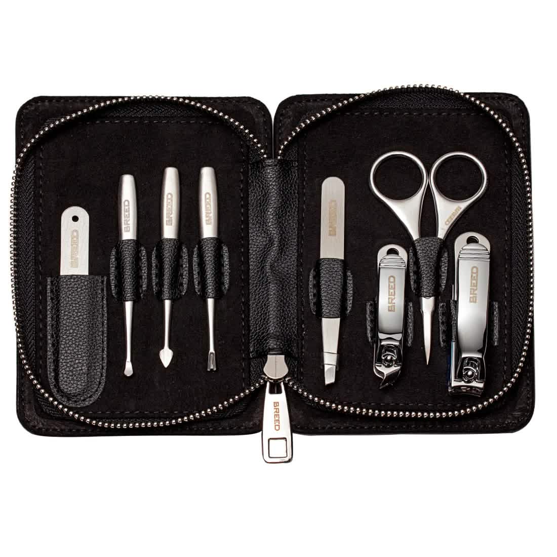8-Piece Set: Breed Katana Surgical Steel Groom Kit-8-Piece Set: Breed Katana Surgical Steel Groom Kit