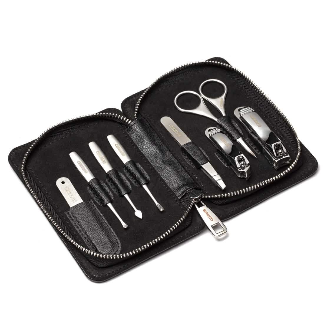 8-Piece Set: Breed Katana Surgical Steel Groom Kit-8-Piece Set: Breed Katana Surgical Steel Groom Kit