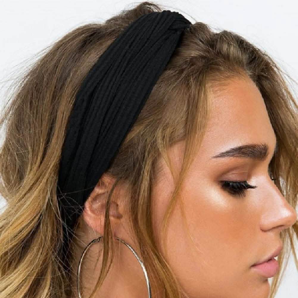 8-Piece: Twist Knotted Boho Stretchy Hair Bands-8-Piece: Twist Knotted Boho Stretchy Hair Bands