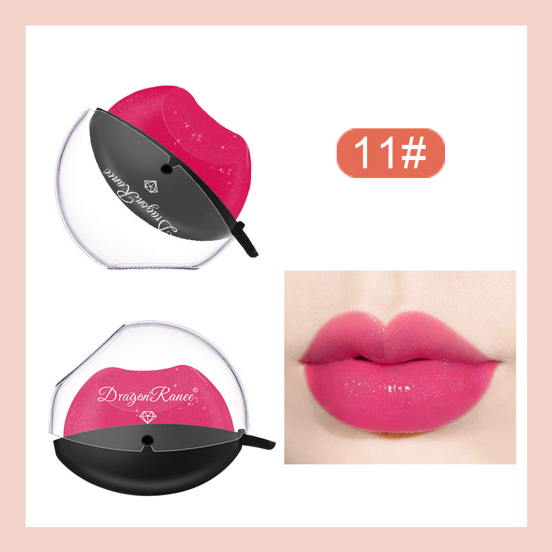 Lazy Lips Pearlescent Glitter Lipstick Is Not Easy To Fade, Warm And Moisturizing Lipstick-b513a2a4942ed27bba65f6c87feea130