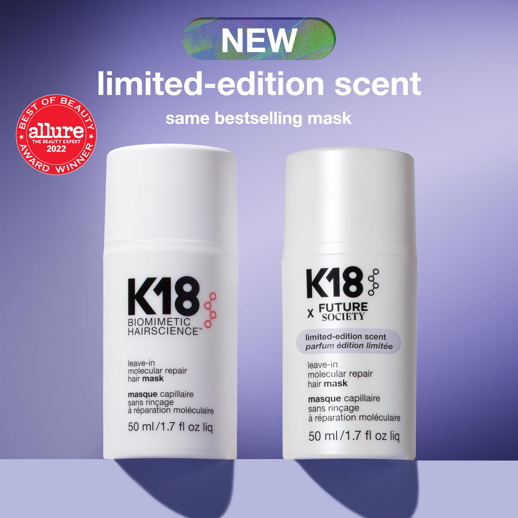 K18 Leave-In Molecular Repair Hair Mask, Patented, Lasting Repair For Dry, Frizzy, Damaged Hair, Reverse Damage In 4 Minutes From Bleach, Color, Chemical Services + Heat-K18 Leave-In Molecular Repair Hair Mask, Patented, Lasting Repair For Dry, Frizzy, Damaged Hair, Reverse Damage In 4 Minutes From Bleach, Color, Chemical Services + Heat