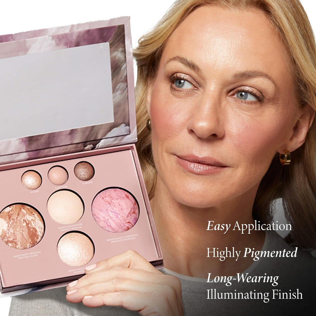 LAURA GELLER NEW YORK Best of the Best Baked Palette – 7-in-1 Full Face Palette – Bronzer, Blush, 2 Highlighters & 3 Eyeshadows – Crease-Proof, Handmade in Italy – Travel-Friendly-LAURA GELLER NEW YORK Best of the Best Baked Palette – 7-in-1 Full Face Palette – Bronzer, Blush, 2 Highlighters & 3 Eyeshadows – Crease-Proof, Handmade in Italy – Travel-Friendly
