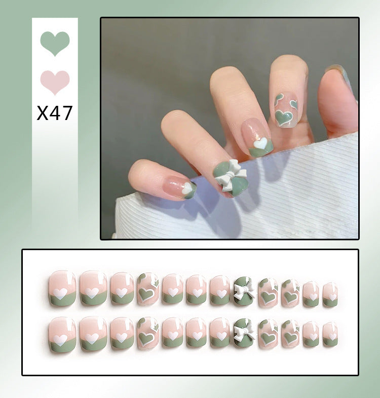 French Worn Removable Nails And Diamonds-23a01c2eb67099604451a312de21a71c