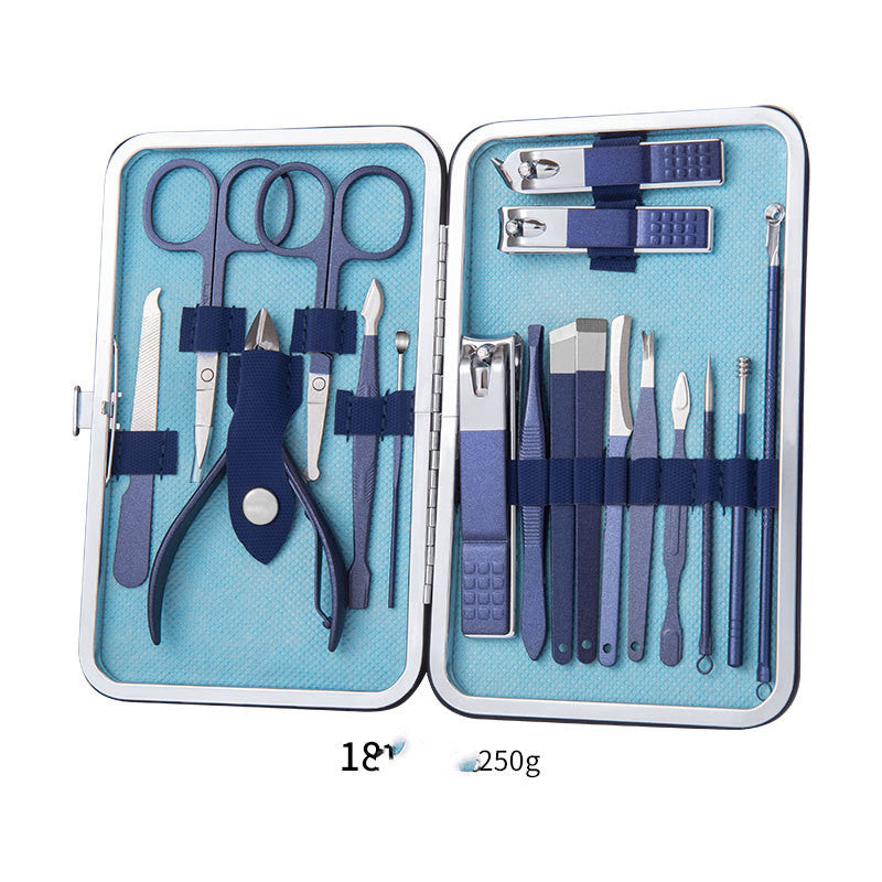 Professional Scissors Nail Clippers Set Ear Spoon Dead Skin Pliers Nail Cutting Pliers Pedicure Knife Nail Groove Trimmers-a89a025475ace409422e849dd4920c51