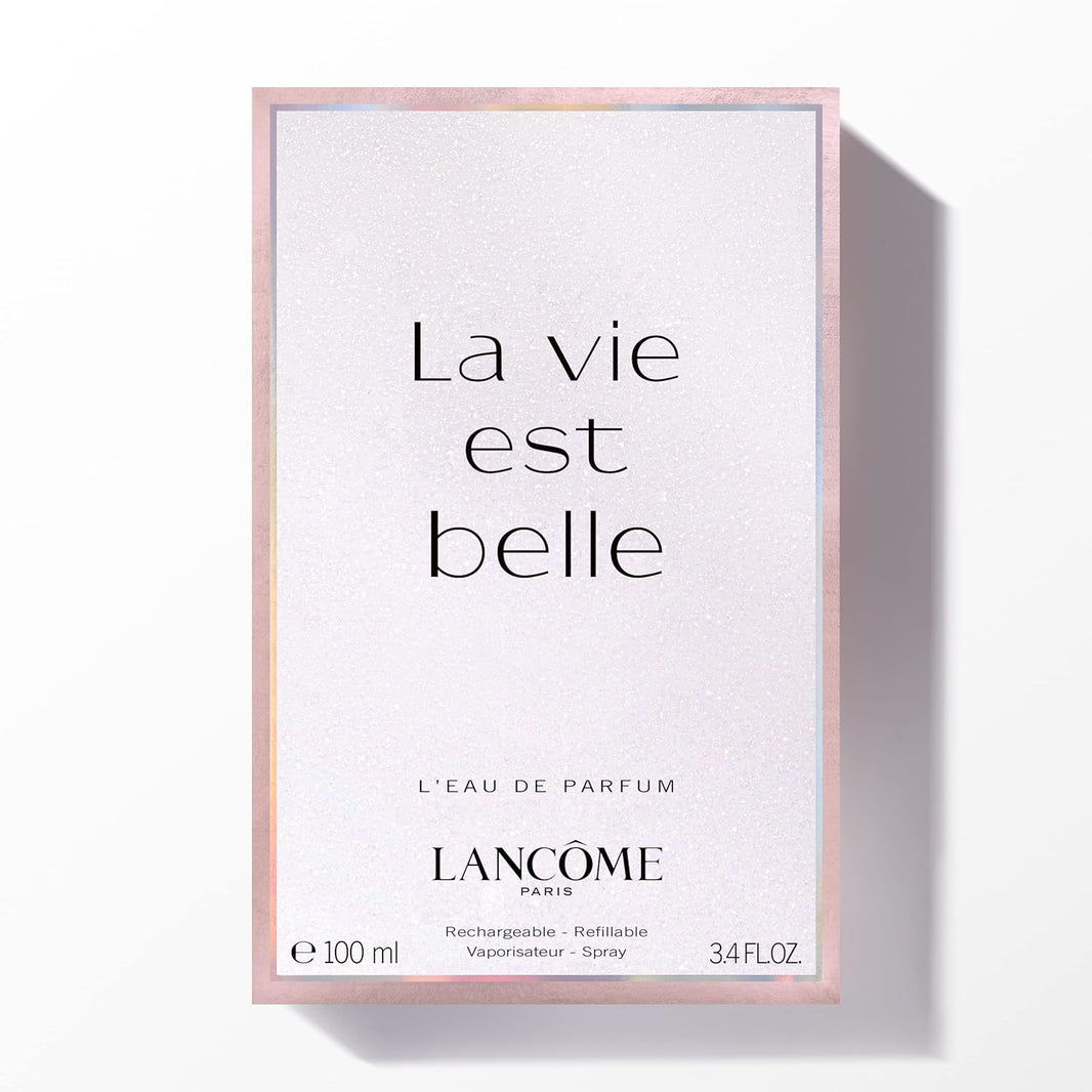 Lancôme La Vie Est Belle Eau de Parfum - Long Lasting Fragrance with Notes of Iris, Earthy Patchouli, Warm Vanilla & Spun Sugar - Floral & Sweet Women's Perfume-Lancôme La Vie Est Belle Eau de Parfum - Long Lasting Fragrance with Notes of Iris, Earthy Patchouli, Warm Vanilla & Spun Sugar - Floral & Sweet Women's Perfume