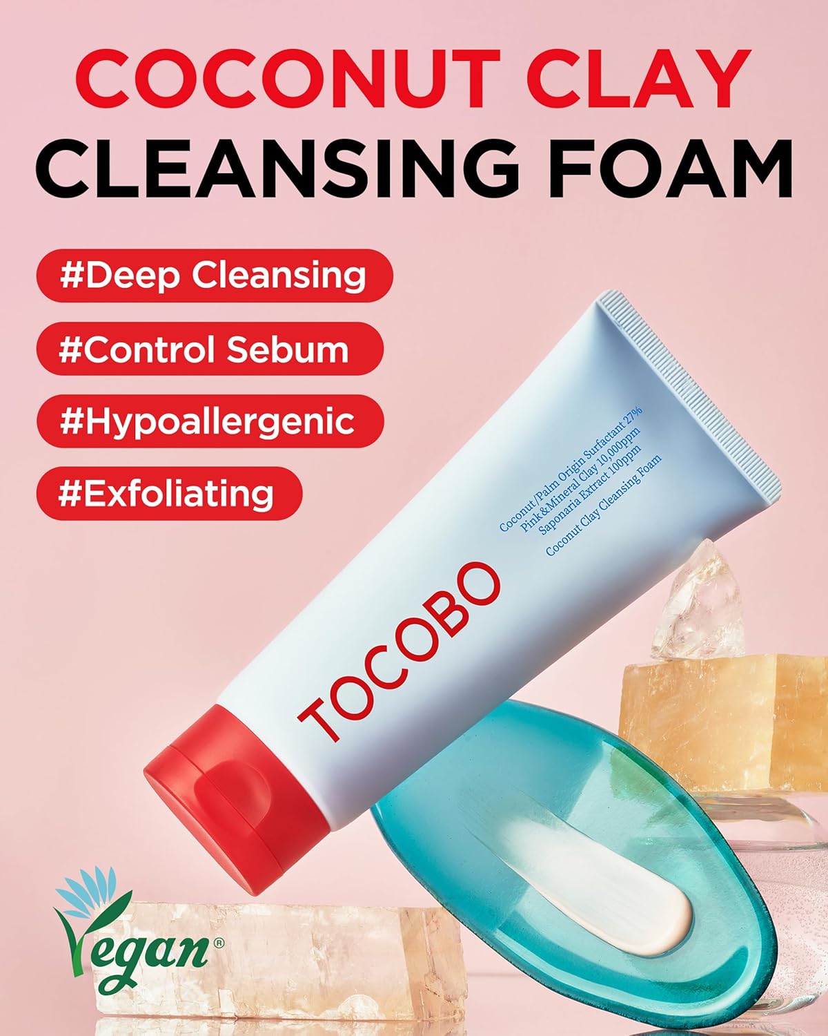 TOCOBO Coconut Clay Cleansing Foam-TOCOBO Coconut Clay Cleansing Foam