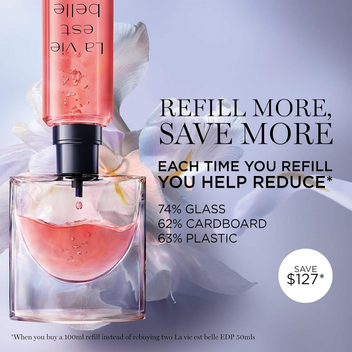 Lancôme La Vie Est Belle Eau de Parfum - Long Lasting Fragrance with Notes of Iris, Earthy Patchouli, Warm Vanilla & Spun Sugar - Floral & Sweet Women's Perfume-Lancôme La Vie Est Belle Eau de Parfum - Long Lasting Fragrance with Notes of Iris, Earthy Patchouli, Warm Vanilla & Spun Sugar - Floral & Sweet Women's Perfume