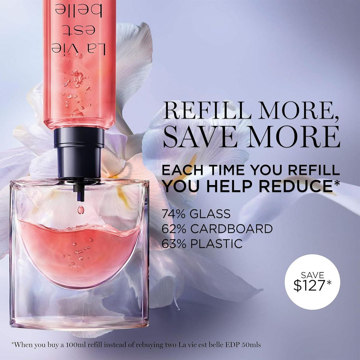 Lancôme La Vie Est Belle Eau de Parfum - Long Lasting Fragrance with Notes of Iris, Earthy Patchouli, Warm Vanilla & Spun Sugar - Floral & Sweet Women's Perfume-Lancôme La Vie Est Belle Eau de Parfum - Long Lasting Fragrance with Notes of Iris, Earthy Patchouli, Warm Vanilla & Spun Sugar - Floral & Sweet Women's Perfume