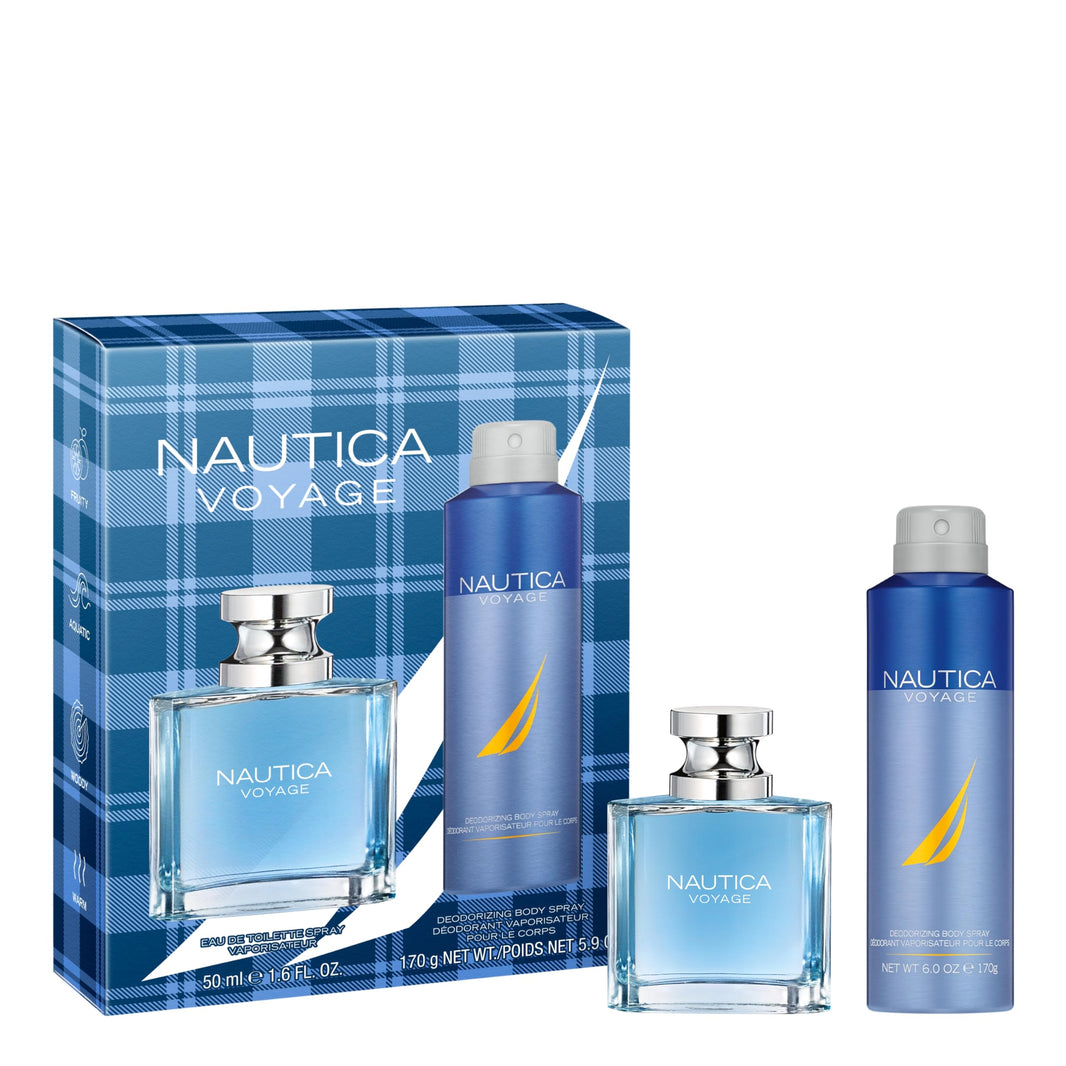 Nautica Voyage Eau De Toilette, Cologne and Fragrance For Men, Fresh, Romantic, Fruity Scent Woody, Aquatic Notes of Apple, Water Lotus, Cedarwood, and Musk Ideal Day Wear, Long Lasting 3.3Fl oz-Nautica Voyage Eau De Toilette, Cologne and Fragrance For Men, Fresh, Romantic, Fruity Scent Woody, Aquatic Notes of Apple, Water Lotus, Cedarwood, and Musk Ideal Day Wear, Long Lasting 3.3Fl oz