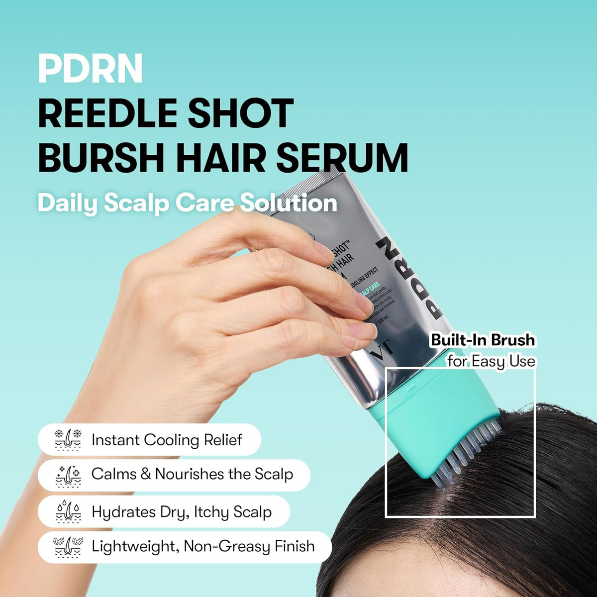 VT PDRN Reedle Shot Brush Hair Serum-VT PDRN Reedle Shot Brush Hair Serum