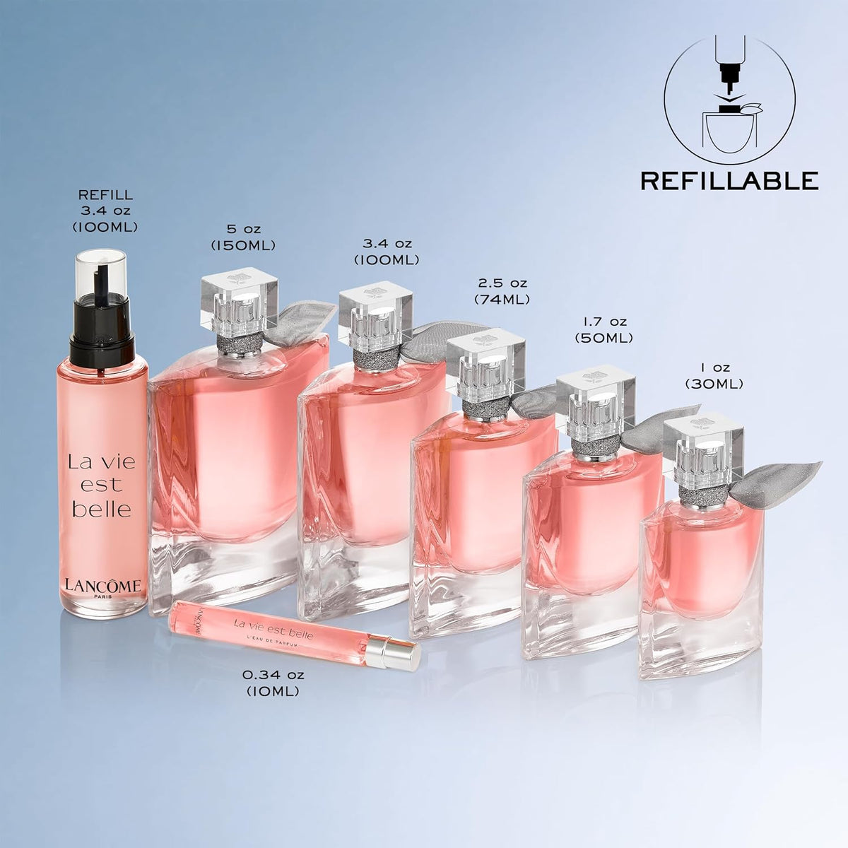 Lancôme La Vie Est Belle Eau de Parfum - Long Lasting Fragrance with Notes of Iris, Earthy Patchouli, Warm Vanilla & Spun Sugar - Floral & Sweet Women's Perfume-Lancôme La Vie Est Belle Eau de Parfum - Long Lasting Fragrance with Notes of Iris, Earthy Patchouli, Warm Vanilla & Spun Sugar - Floral & Sweet Women's Perfume