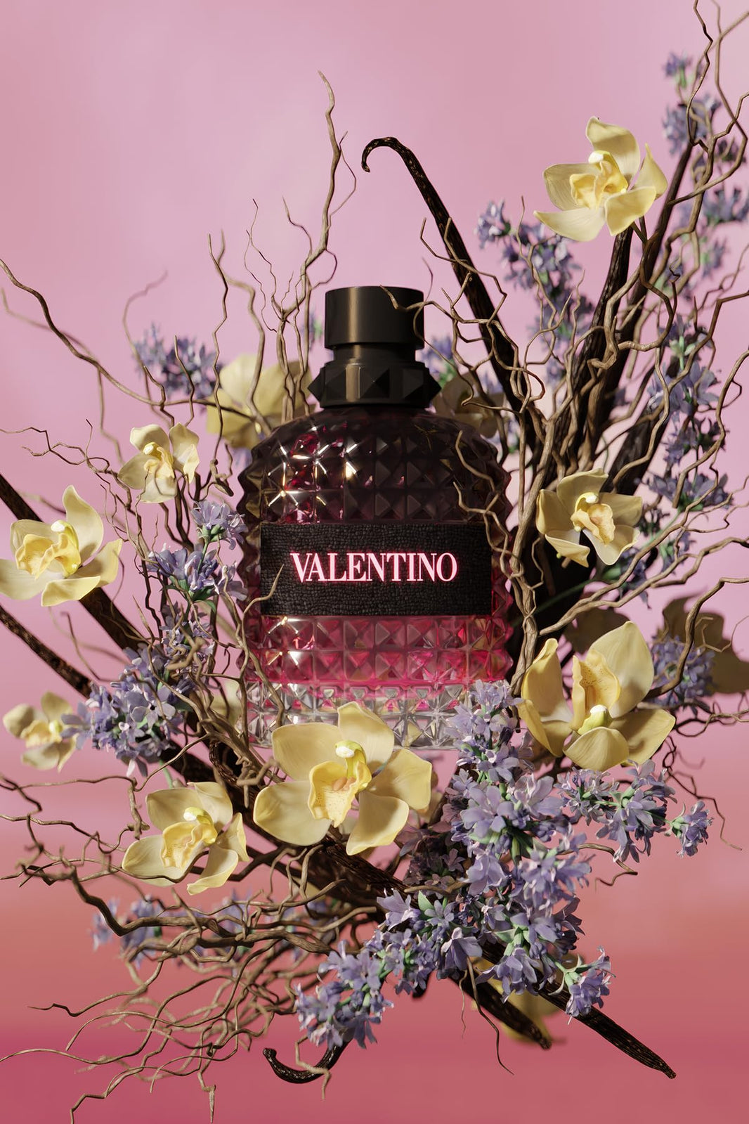 Valentino Uomo Born In Roma Intense for Men 3.4 oz Eau de Parfum Intense Spray-Valentino Uomo Born In Roma Intense for Men 3.4 oz Eau de Parfum Intense Spray