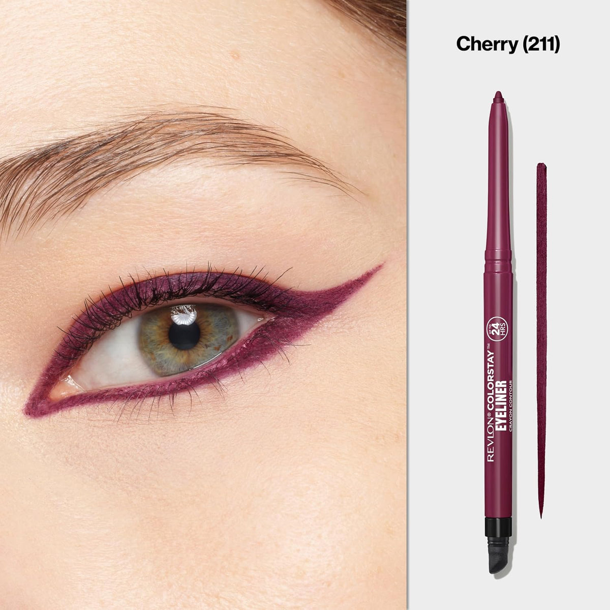 Revlon ColorStay Pencil Waterproof Eyeliner, Smudge-Proof, Eye Makeup with Built-In Sharpener, Long-Lasting, Matte Finish, 201 Black, 2 pack-Revlon ColorStay Pencil Waterproof Eyeliner, Smudge-Proof, Eye Makeup with Built-In Sharpener, Long-Lasting, Matte Finish, 201 Black, 2 pack