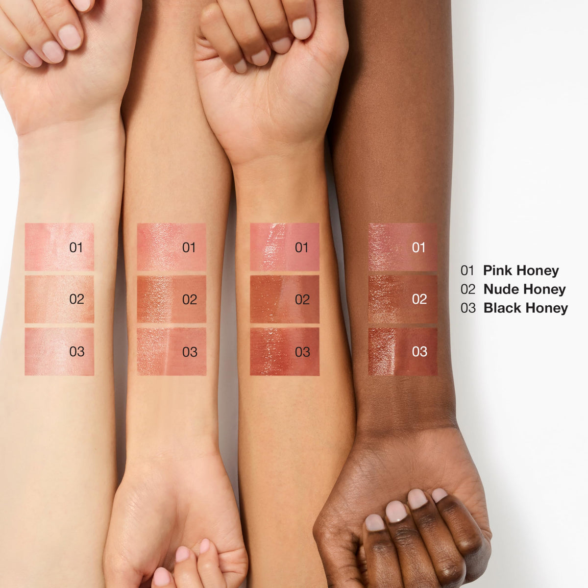 Clinique Almost Lipstick Tinted Lip Balm in 3 Iconic Shades Black Honey, Pink, and Nude Honey | Sheer + Lightweight-Clinique Almost Lipstick Tinted Lip Balm in 3 Iconic Shades Black Honey, Pink, and Nude Honey | Sheer + Lightweight