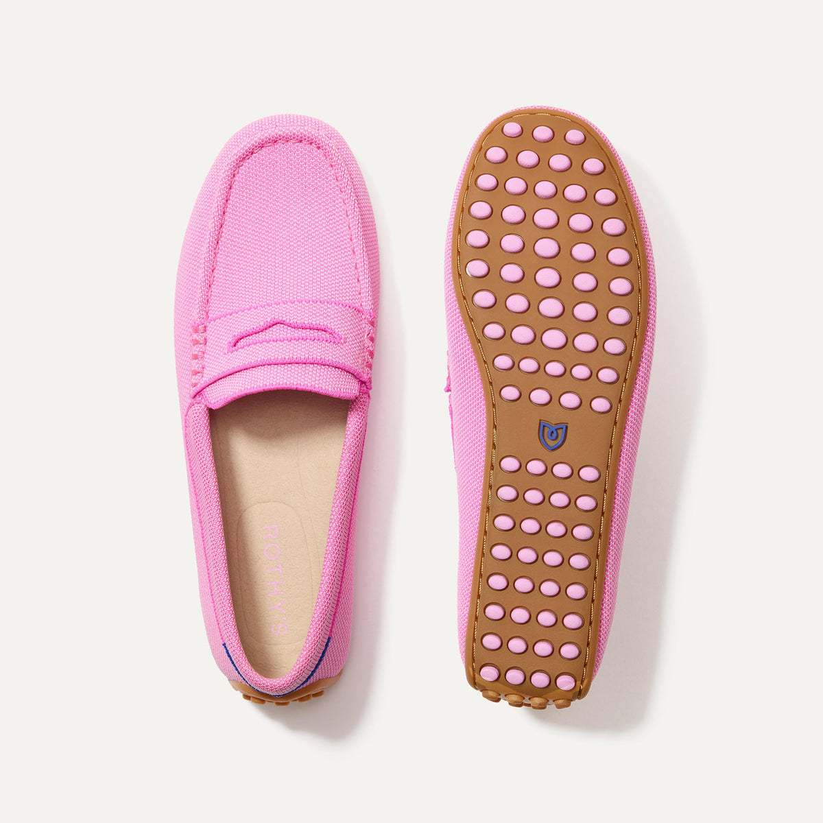 Rothy's The Women's Daily Driver, New Slip-On Loafers, Comfortable with Arch Support for All-Day Wear, Sustainable & Washable-Rothy's The Women's Daily Driver, New Slip-On Loafers, Comfortable with Arch Support for All-Day Wear, Sustainable & Washable