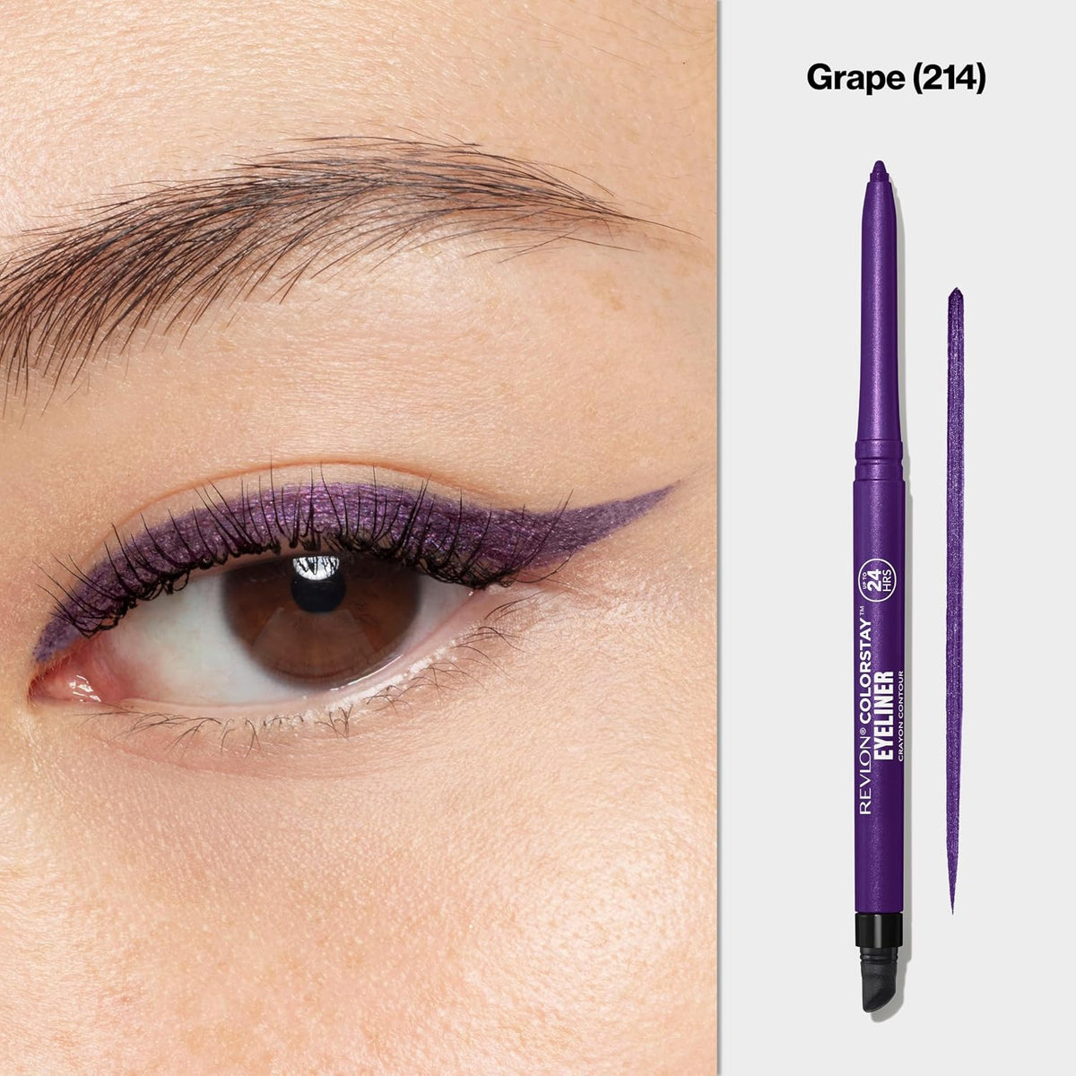 Revlon ColorStay Pencil Waterproof Eyeliner, Smudge-Proof, Eye Makeup with Built-In Sharpener, Long-Lasting, Matte Finish, 201 Black, 2 pack-Revlon ColorStay Pencil Waterproof Eyeliner, Smudge-Proof, Eye Makeup with Built-In Sharpener, Long-Lasting, Matte Finish, 201 Black, 2 pack