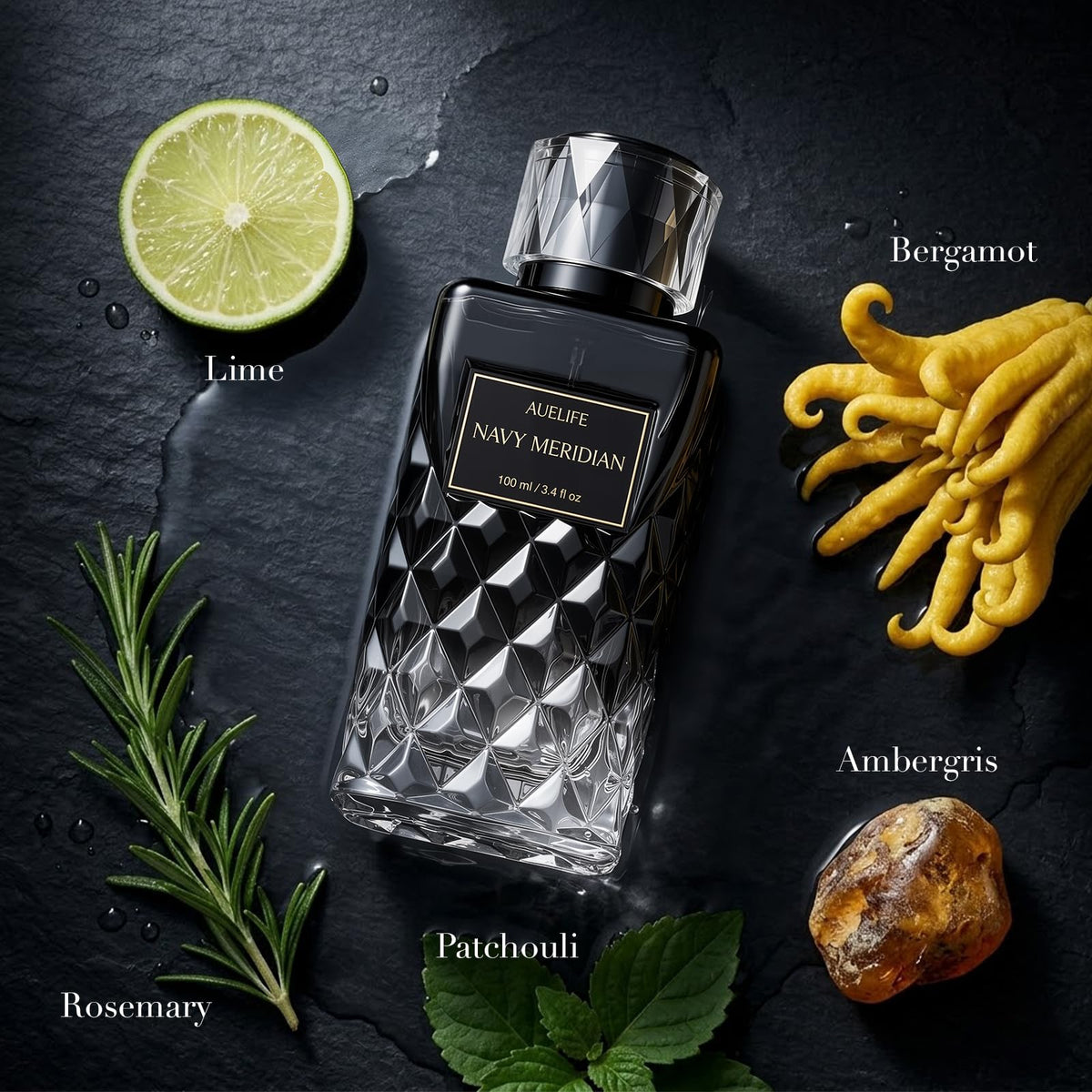 Auelife Cologne for Men, Alcohol-Free Long Lasting Perfume Fragrance, Fresh Lemon Citrus & Marine Scent with Cedar, Patchouli & Musk, 100ml / 3.4 Fl Oz, Daily Wear, Father’s Day Gift (NAVY MERIDIAN)-Auelife Cologne for Men, Alcohol-Free Long Lasting Perfume Fragrance, Fresh Lemon Citrus & Marine Scent with Cedar, Patchouli & Musk, 100ml / 3.4 Fl Oz, Daily Wear, Father’s Day Gift (NAVY MERIDIAN)