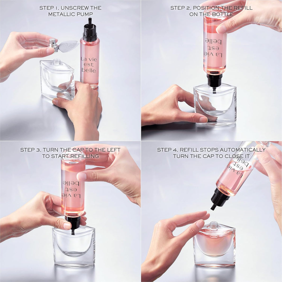 Lancôme La Vie Est Belle Eau de Parfum - Long Lasting Fragrance with Notes of Iris, Earthy Patchouli, Warm Vanilla & Spun Sugar - Floral & Sweet Women's Perfume-Lancôme La Vie Est Belle Eau de Parfum - Long Lasting Fragrance with Notes of Iris, Earthy Patchouli, Warm Vanilla & Spun Sugar - Floral & Sweet Women's Perfume