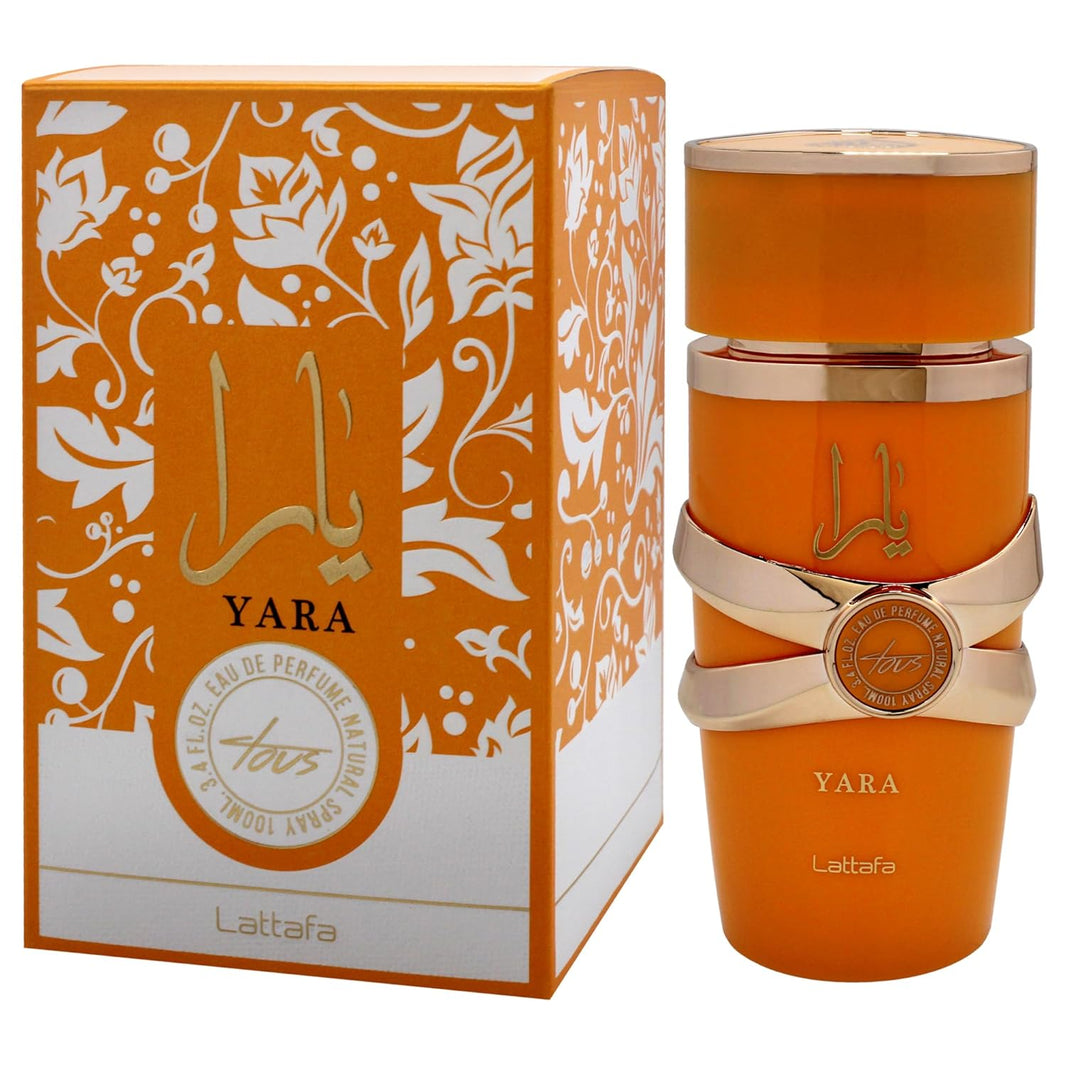 Lattafa Yara Tous - Tropical, Fruity, Floral, Vanilla - Eau de Parfum Long-Lasting Fragrance for Women, 3.40 Ounce / 100 ml-Lattafa Yara Tous - Tropical, Fruity, Floral, Vanilla - Eau de Parfum Long-Lasting Fragrance for Women, 3.40 Ounce / 100 ml