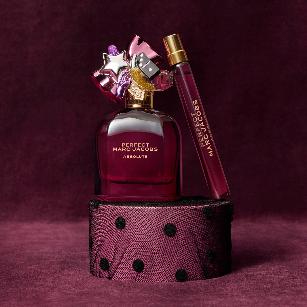 Marc Jacobs Perfect Absolute Eau de Parfum – Ambery Women's Perfume – With Notes Caramelized Fig Accord, Jasmine Absolu & Rich Amber Accord-Marc Jacobs Perfect Absolute Eau de Parfum – Ambery Women's Perfume – With Notes Caramelized Fig Accord, Jasmine Absolu & Rich Amber Accord