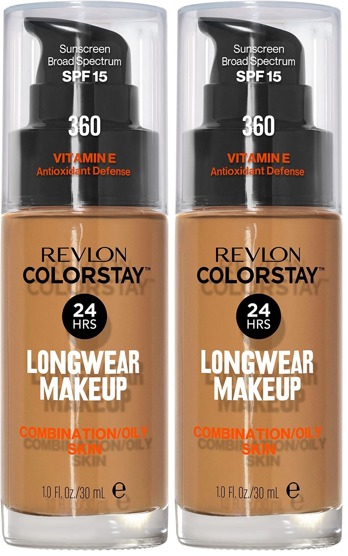 Revlon Liquid Foundation, ColorStay Face Makeup for Combination & Oily Skin, SPF 15, Medium-Full Coverage with Matte Finish, 180 Sand Beige, 1 Fl Oz-Revlon Liquid Foundation, ColorStay Face Makeup for Combination & Oily Skin, SPF 15, Medium-Full Coverage with Matte Finish, 180 Sand Beige, 1 Fl Oz