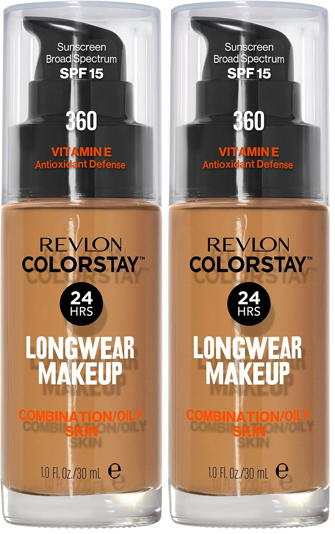 Revlon Liquid Foundation, ColorStay Face Makeup for Combination & Oily Skin, SPF 15, Medium-Full Coverage with Matte Finish, 180 Sand Beige, 1 Fl Oz-Revlon Liquid Foundation, ColorStay Face Makeup for Combination & Oily Skin, SPF 15, Medium-Full Coverage with Matte Finish, 180 Sand Beige, 1 Fl Oz