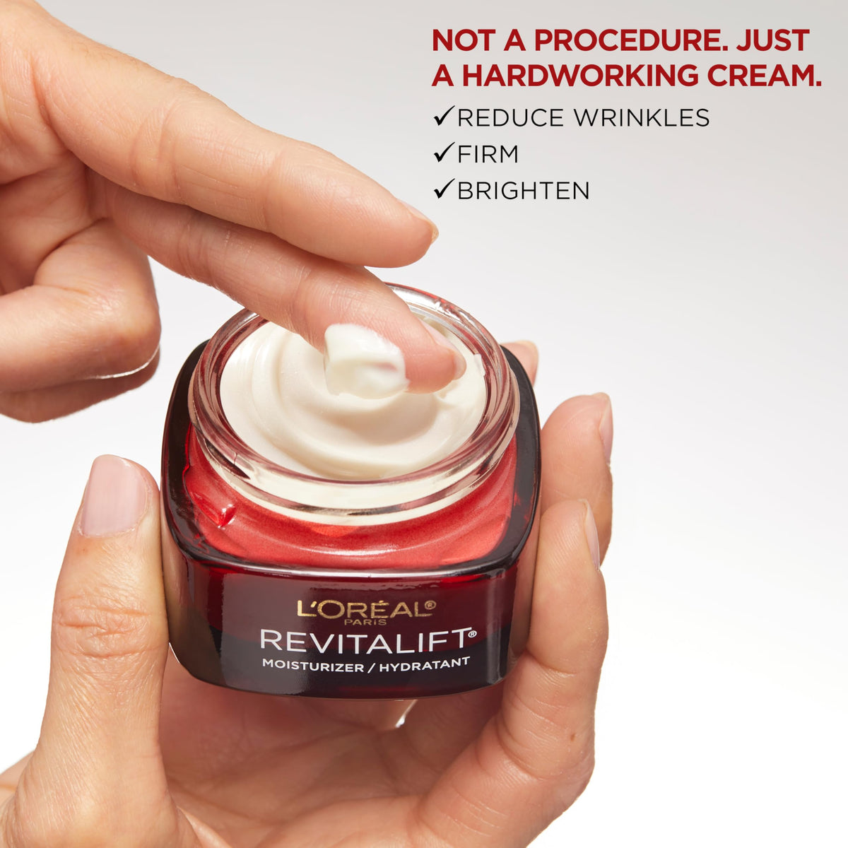 L'Oreal Paris Revitalift Triple Power Anti-Aging Face Moisturizer, Pro Retinol, Hyaluronic Acid & Vitamin C to Reduce Wrinkles, Firm & Brighten Skin, 2.55 Oz-L'Oreal Paris Revitalift Triple Power Anti-Aging Face Moisturizer, Pro Retinol, Hyaluronic Acid & Vitamin C to Reduce Wrinkles, Firm & Brighten Skin, 2.55 Oz