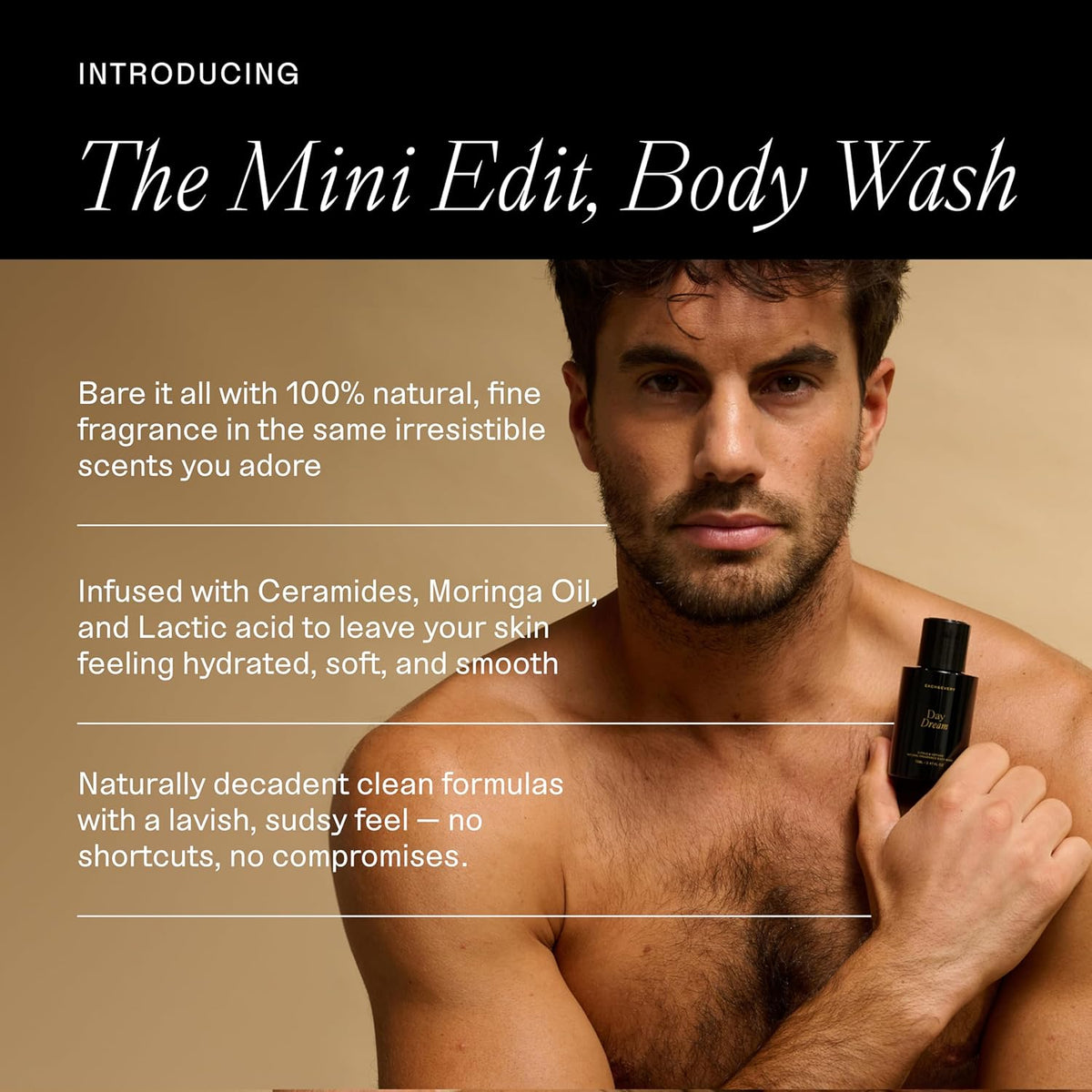 Each & Every Mini Body Wash Travel Set - 4 Natural Fragrance Shower Gels - Ceramides, Lactic Acid AHA & Moringa Oil - Day Dream, After Glow, Sunday Morning & Eternal Summer-Each & Every Mini Body Wash Travel Set - 4 Natural Fragrance Shower Gels - Ceramides, Lactic Acid AHA & Moringa Oil - Day Dream, After Glow, Sunday Morning & Eternal Summer