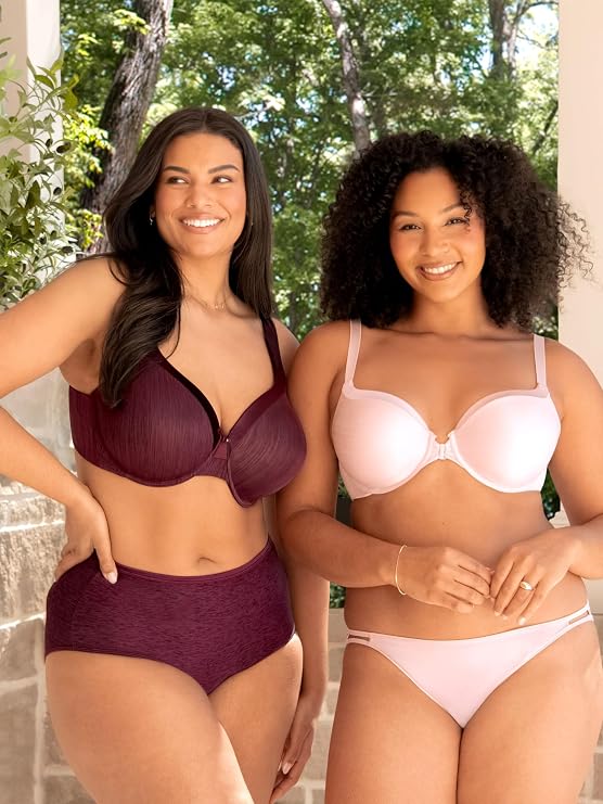Vanity Fair Women's Illumination Full Figure Zoned-In Support Bra 76338, Rose Beige, 44C (Clearance)-Vanity Fair Women's Illumination Full Figure Zoned-In Support Bra 76338, Rose Beige, 44C (Clearance)