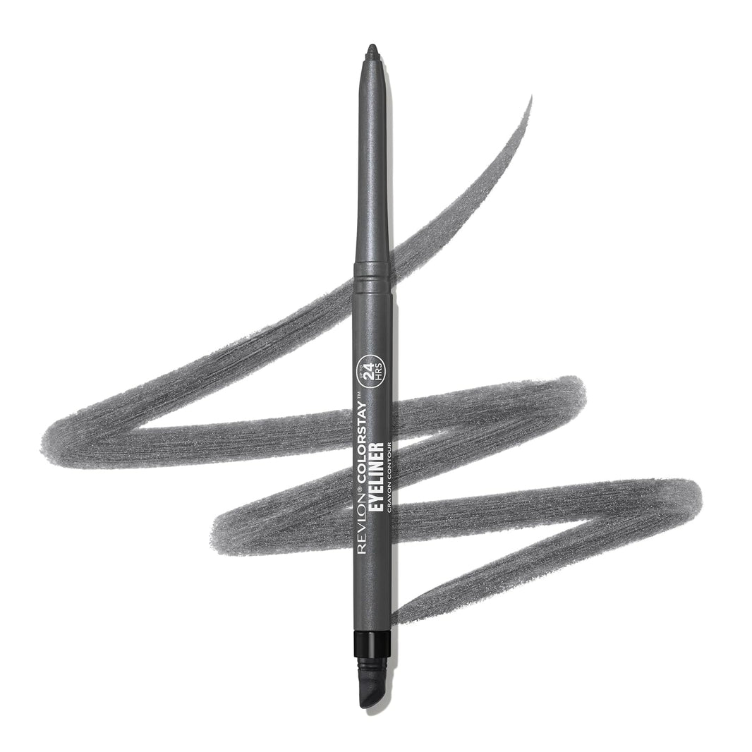 Revlon ColorStay Pencil Waterproof Eyeliner, Smudge-Proof, Eye Makeup with Built-In Sharpener, Long-Lasting, Matte Finish, 201 Black, 2 pack-Revlon ColorStay Pencil Waterproof Eyeliner, Smudge-Proof, Eye Makeup with Built-In Sharpener, Long-Lasting, Matte Finish, 201 Black, 2 pack