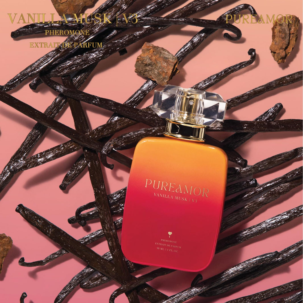 PUREAMOR Pheromone Perfume for Women, Moonlight Mellow Extrait de Parfum - Long Lasting Sweet Floral Gourmand Scent, 30% High Concentration, Full Size Fragrance Spray, 1.0 oz / 30 ml-PUREAMOR Pheromone Perfume for Women, Moonlight Mellow Extrait de Parfum - Long Lasting Sweet Floral Gourmand Scent, 30% High Concentration, Full Size Fragrance Spray, 1.0 oz / 30 ml