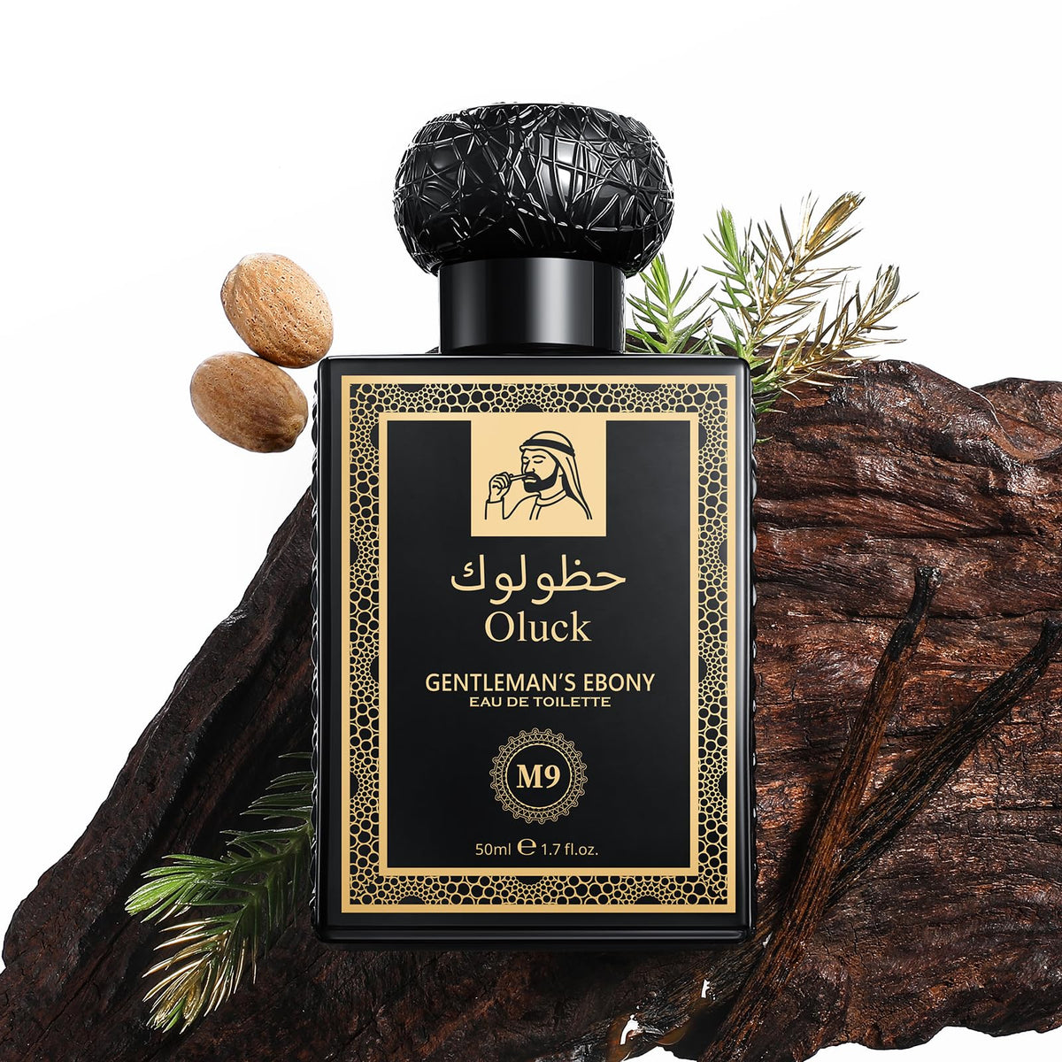 Oluck Gulf Night Perfume M7 Cologne for Women & Men, Lemon Pineapple Nutmeg Cedarwood Vanilla Notes, Middle Eastern Fragrance-Oluck Gulf Night Perfume M7 Cologne for Women & Men, Lemon Pineapple Nutmeg Cedarwood Vanilla Notes, Middle Eastern Fragrance