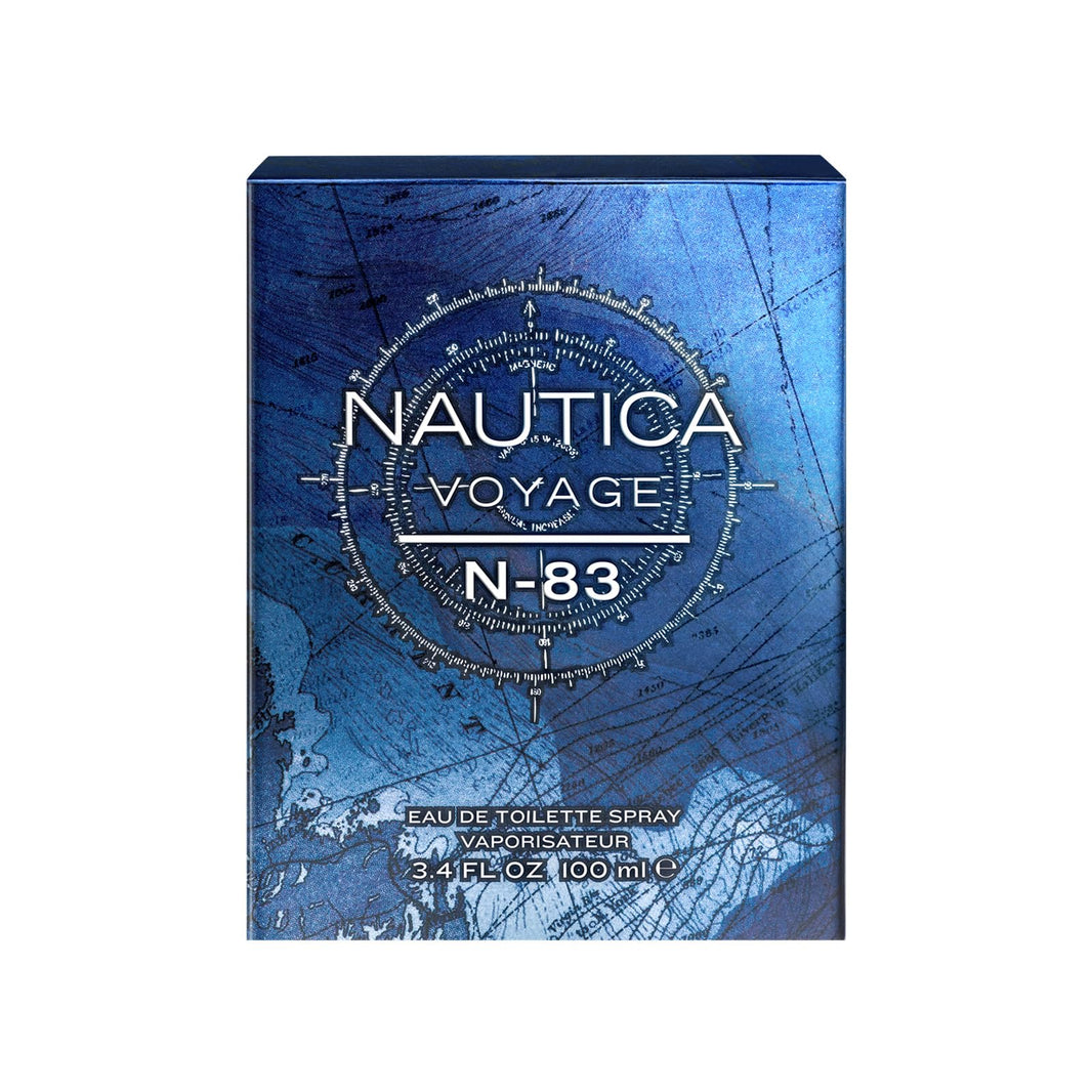 Nautica Voyage Eau De Toilette, Cologne and Fragrance For Men, Fresh, Romantic, Fruity Scent Woody, Aquatic Notes of Apple, Water Lotus, Cedarwood, and Musk Ideal Day Wear, Long Lasting 3.3Fl oz-Nautica Voyage Eau De Toilette, Cologne and Fragrance For Men, Fresh, Romantic, Fruity Scent Woody, Aquatic Notes of Apple, Water Lotus, Cedarwood, and Musk Ideal Day Wear, Long Lasting 3.3Fl oz