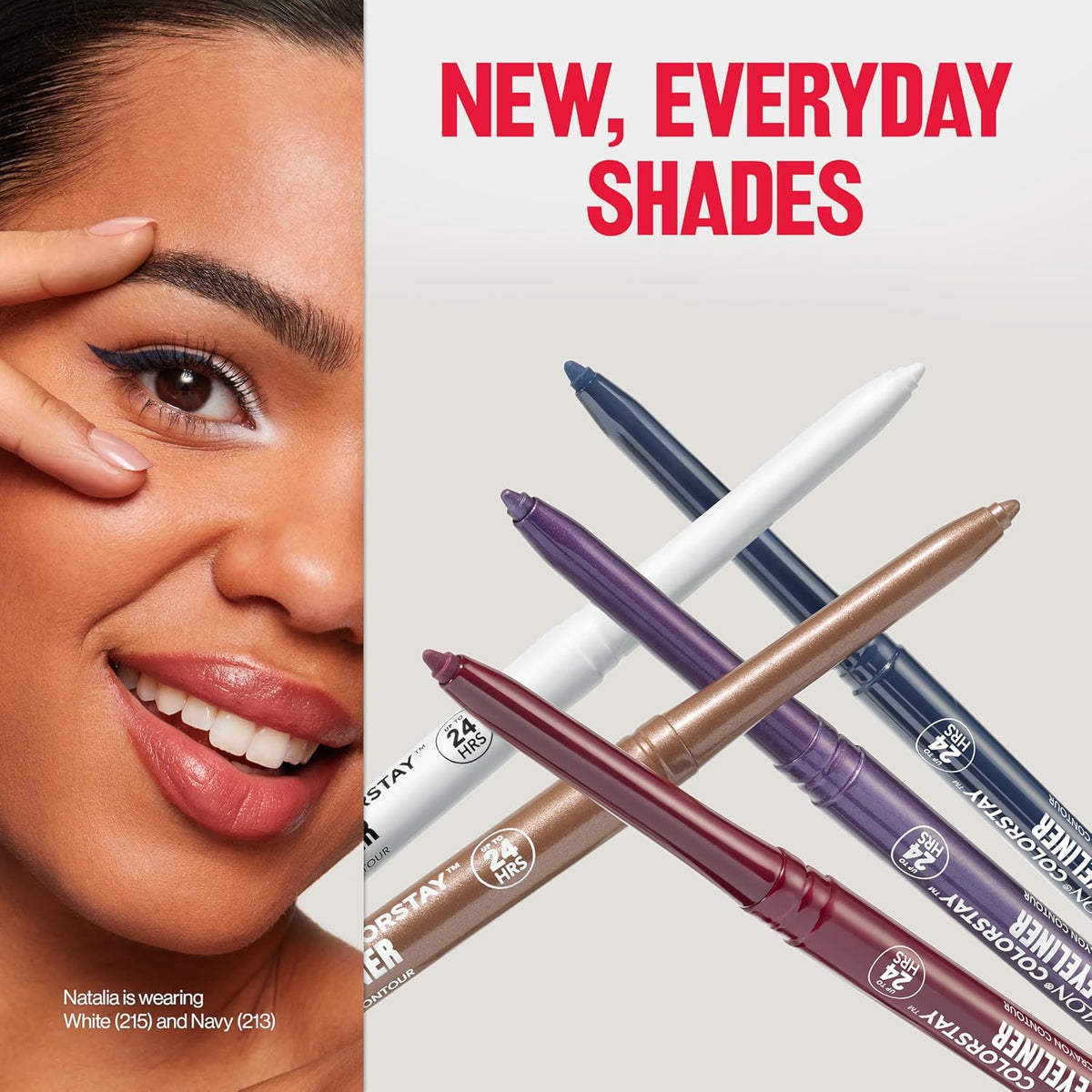 Revlon ColorStay Pencil Waterproof Eyeliner, Smudge-Proof, Eye Makeup with Built-In Sharpener, Long-Lasting, Matte Finish, 201 Black, 2 pack-Revlon ColorStay Pencil Waterproof Eyeliner, Smudge-Proof, Eye Makeup with Built-In Sharpener, Long-Lasting, Matte Finish, 201 Black, 2 pack