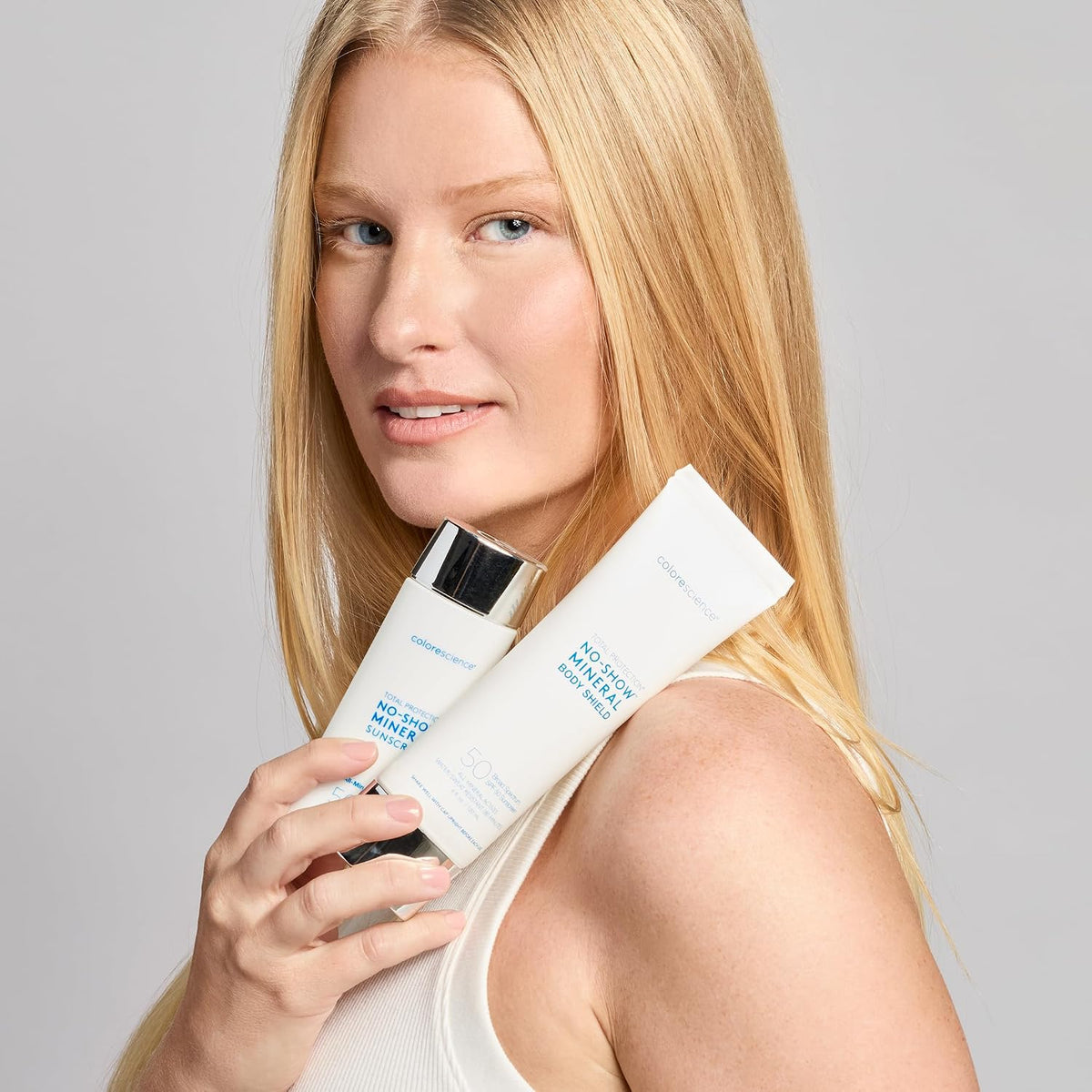 Total Protection® No-Show™ Body Shield SPF 50, Sheer White-Cast-Free Zinc Oxide, Environmental Defense Against Blue Light & Pollution, For All Skin Types, 6 fl. oz-Total Protection® No-Show™ Body Shield SPF 50, Sheer White-Cast-Free Zinc Oxide, Environmental Defense Against Blue Light & Pollution, For All Skin Types, 6 fl. oz