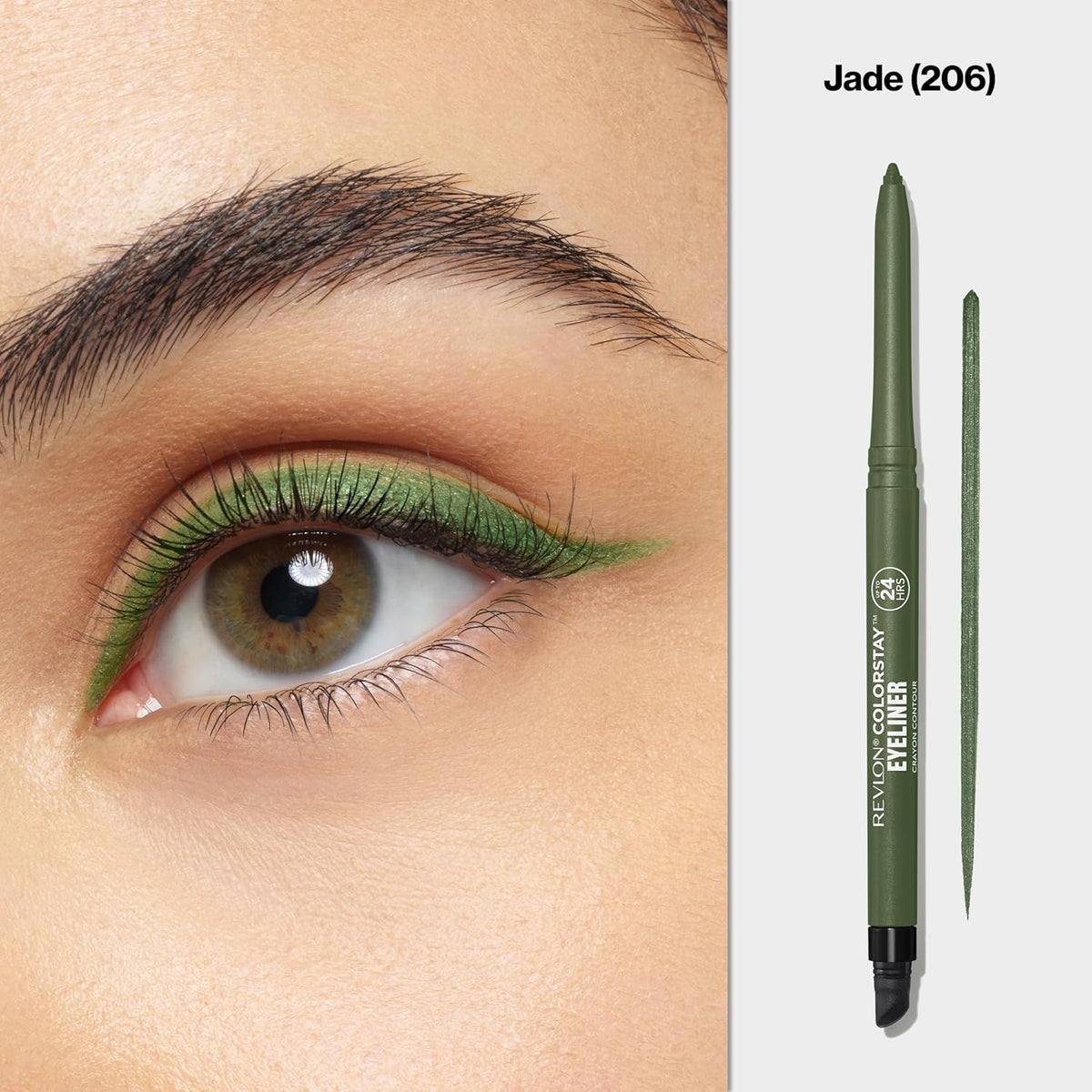 Revlon ColorStay Pencil Waterproof Eyeliner, Smudge-Proof, Eye Makeup with Built-In Sharpener, Long-Lasting, Matte Finish, 201 Black, 2 pack-Revlon ColorStay Pencil Waterproof Eyeliner, Smudge-Proof, Eye Makeup with Built-In Sharpener, Long-Lasting, Matte Finish, 201 Black, 2 pack